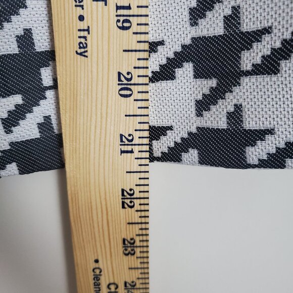 Banana Republic Pencil Skirt 0 Black White Houndstooth Classic Business Casual - Picture 10 of 12